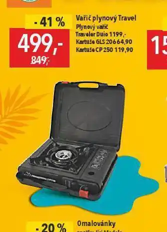 Globus Vařič plynový travel nabídka