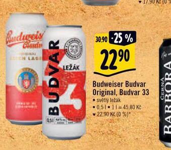 Albert Pivo budvar 33 nabídka