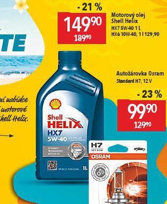 Globus Motorový olej shell helix nabídka