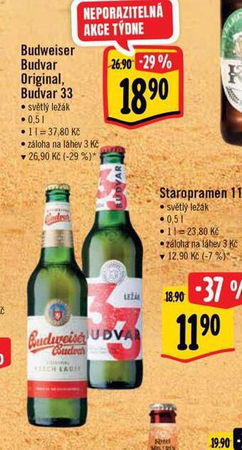 Albert Pivo budweiser budvar original nabídka
