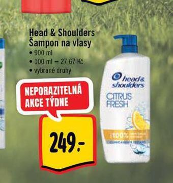 Albert Head&shoulders šampon nabídka