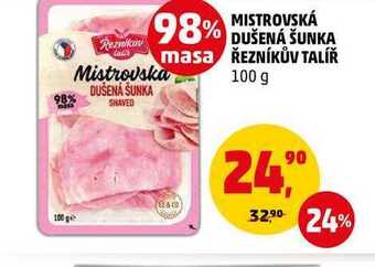 Penny Market Mistrovská dušená šunka řezníkův talíř 100 g nabídka
