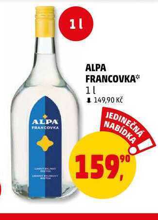 Alpa francovka 1l