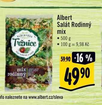 Albert Albert salát rodinný mix • 500 g nabídka
