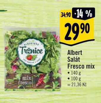 Albert Albert salát fresco mix 140 g nabídka