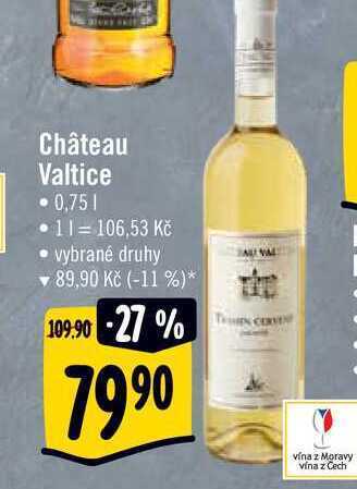 Albert Château valtice • 0,75 l nabídka