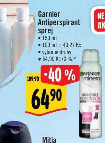 Albert Garnier antiperspirant sprej 150 ml nabídka