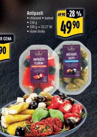 Albert Antipasti 150 g nabídka