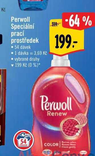 Albert Perwoll speciální prací prostředek • 54 dávek nabídka