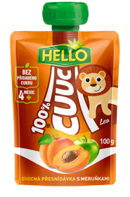 Tesco Hello cuuc ovocná přesnídávka 100g, vybrané druhy nabídka