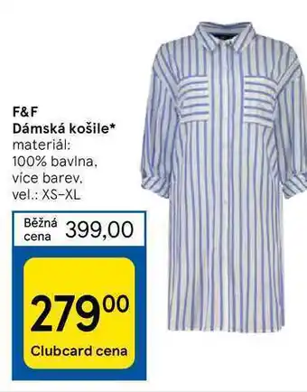F&f dámská košile