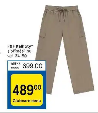 F&f kalhoty