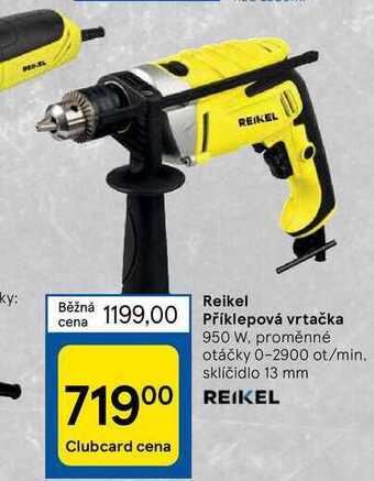 Tesco Reikel příklepová vrtačka 950 w nabídka
