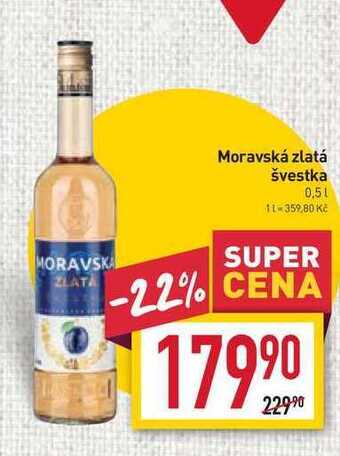 Billa Moravská zlatá švestka 0,5l nabídka