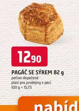 Trefa Pagáč se sýrem 82 g nabídka
