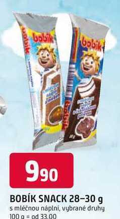 Trefa Bobík snack 28-30 g nabídka