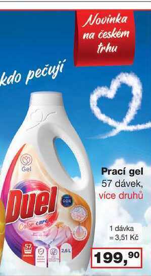 Barvy a laky drogerie Prací gel 57 dávek nabídka