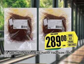 Ita-san chilli nakrájené na plátky togarashi 100g