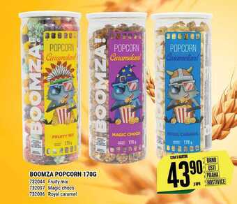 Tamda Foods Boomza popcorn 170 g nabídka
