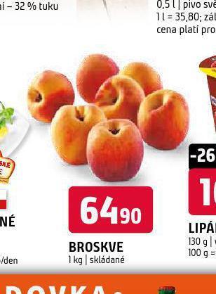 Terno Broskve nabídka
