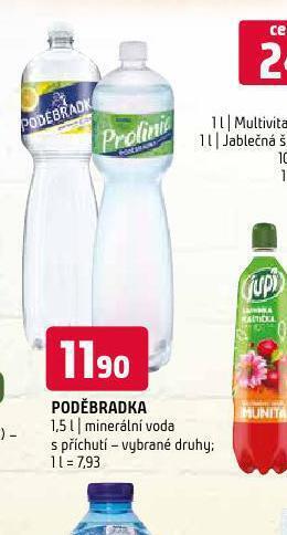 Terno Poděbradka s příchutí nabídka