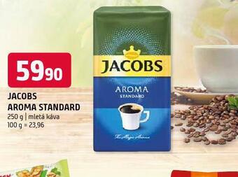 Terno Jacobs aroma standard mletá káva nabídka