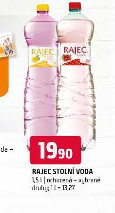 Terno Rajec stolní voda nabídka