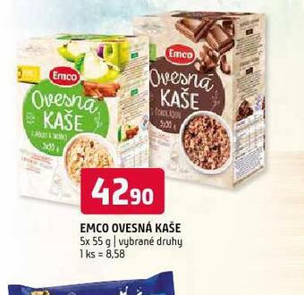 Terno Emco ovesná kaše nabídka