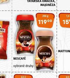 Terno Nescafé nabídka