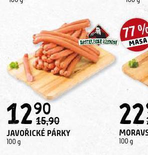Terno Javořické párky nabídka