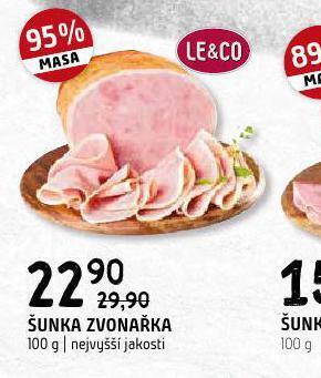 Terno Šunka zvonařka nabídka