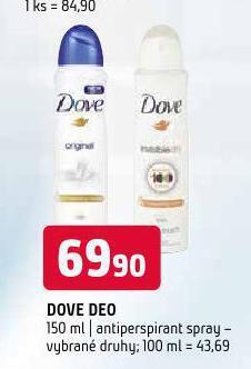 Terno Dove deo antiperspirant nabídka