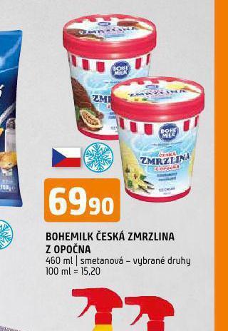 Terno Bohemilk česká zmrzlina z opočna nabídka