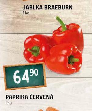Terno Paprika červená nabídka