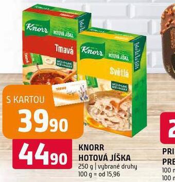 Terno Knorr hotová jíška nabídka