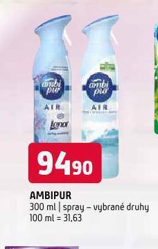 Terno Ambipur spray nabídka