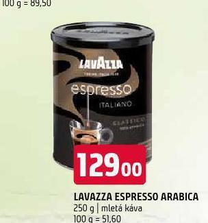 Terno Lavazza espresso arabica nabídka
