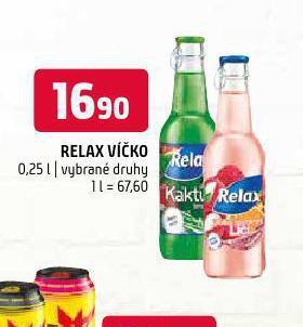 Terno Relax víčko nabídka