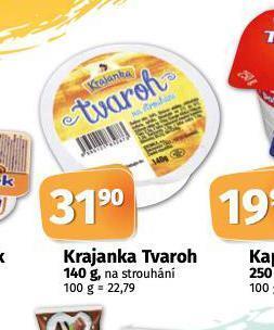 Coop Krajanka tvaroh nabídka