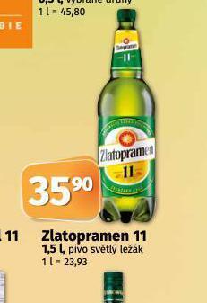 Coop Pivo zlatopramen 11 nabídka