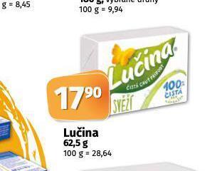 Coop Lučina nabídka