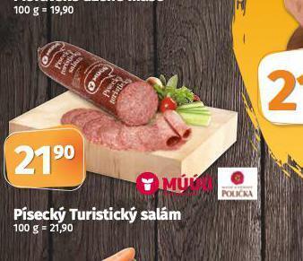 Coop Písecký turistický salám nabídka