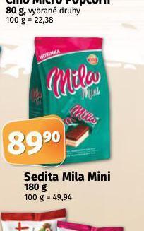 Coop Sedita mila mini nabídka