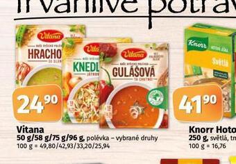 Coop Vitana polévka nabídka
