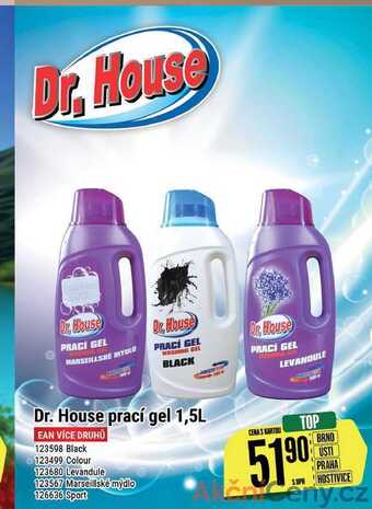 Tamda Foods Dr. house prací gel 1,5 l nabídka