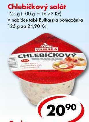 CBA Chlebíčkový salát, 125 g nabídka