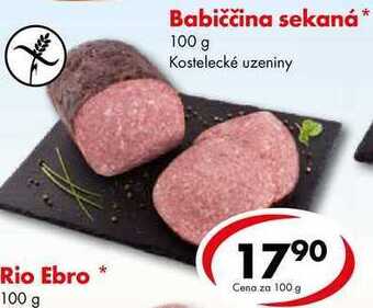 CBA Babiččina sekaná, 100 g nabídka