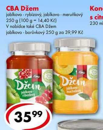 CBA Cba džem, 250 g nabídka