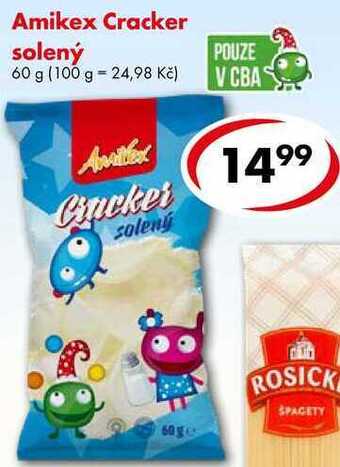 Amikex cracker solený, 60 g