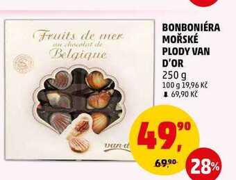 Bonboniéra mořské plody van d'or 250 g